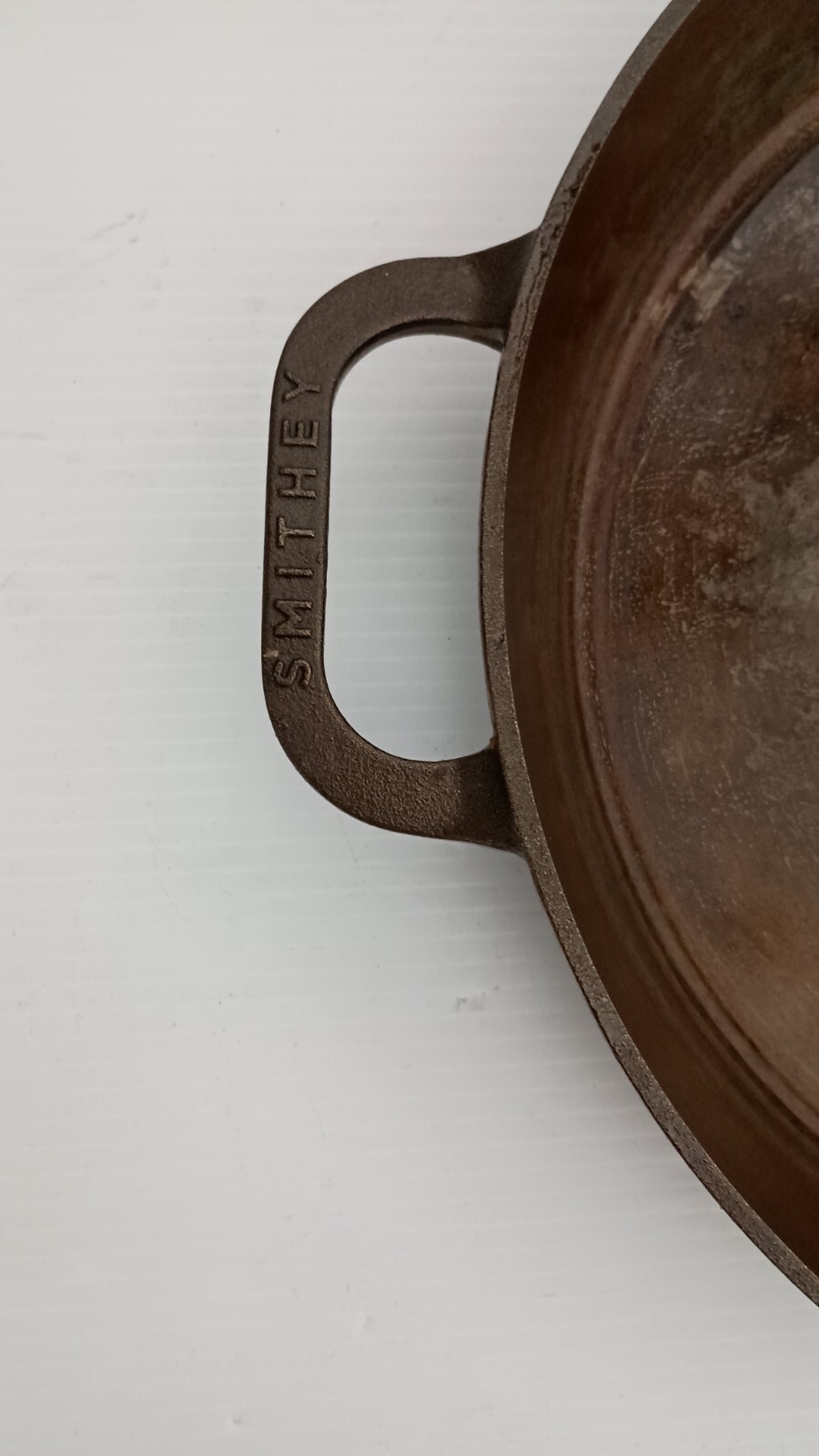 Smithey Ironware 14 Inch Cast Iron Pan eBay