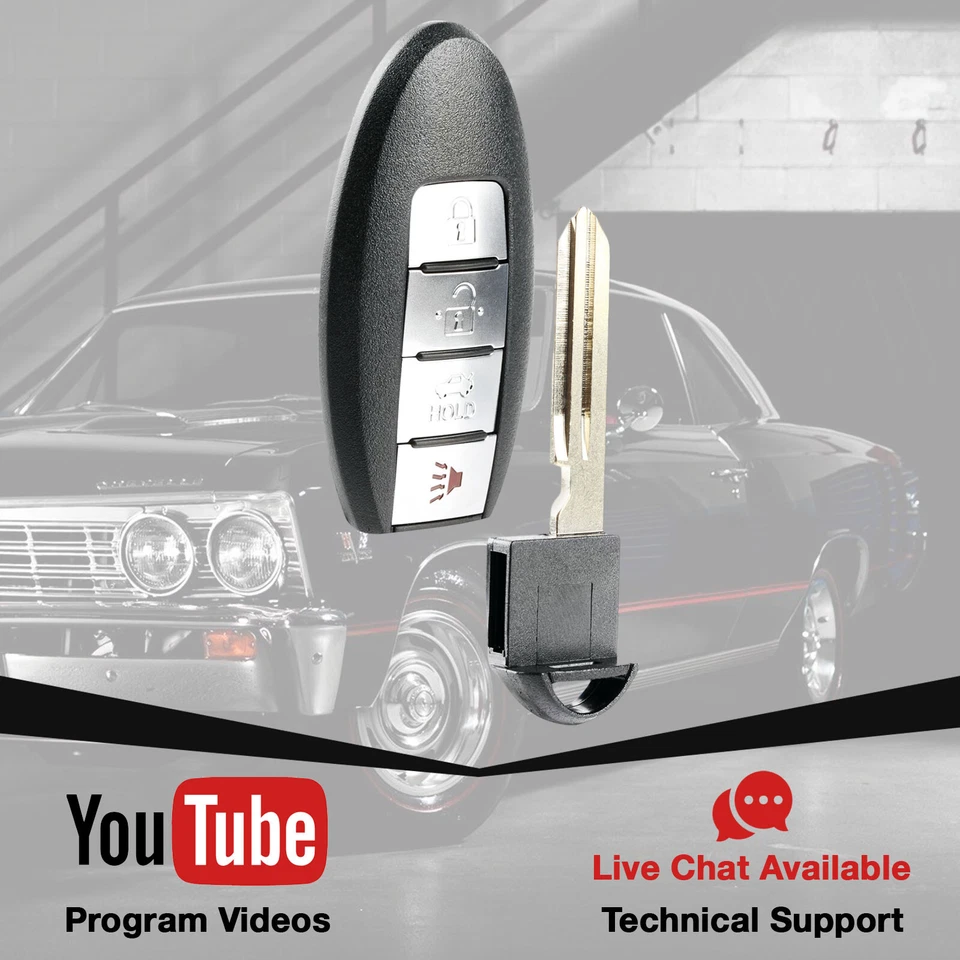 2 For 03 2004 2005 2006 2007 2008 Infiniti FX35 FX45 Keyless Car Remote Key Fob - Image 3 of 4