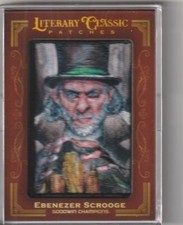 2024 EBENEZER SCROOGE UD GOODWIN CHAMPIONS LITERARY CLASSIC TIER 4 PATCH LCP-89