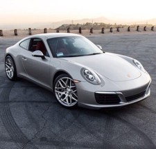 19” MRR FS01 GLOSS SILVER WHEELS RIMS FIT PORSCHE 911 997 4S TURBO 19X8.5 & 11