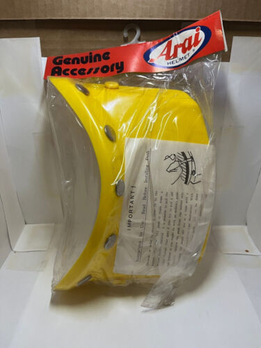 Vintage 5 Snap Arai Helmet Peak - Picture 2 of 2