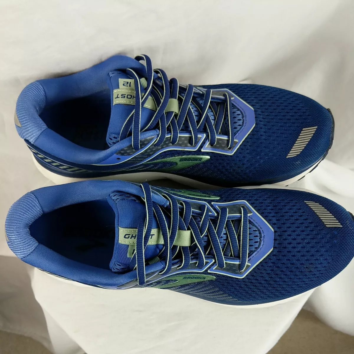 Brooks Ghost 12 Running Shoes Women s Sz 11 B Peacoat Blue Aqua