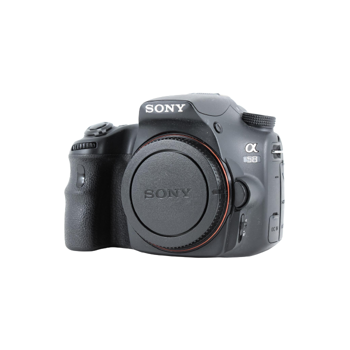 Open Box) Sony Alpha SLT-A58 20.4MP Digital SLR Camera - Black