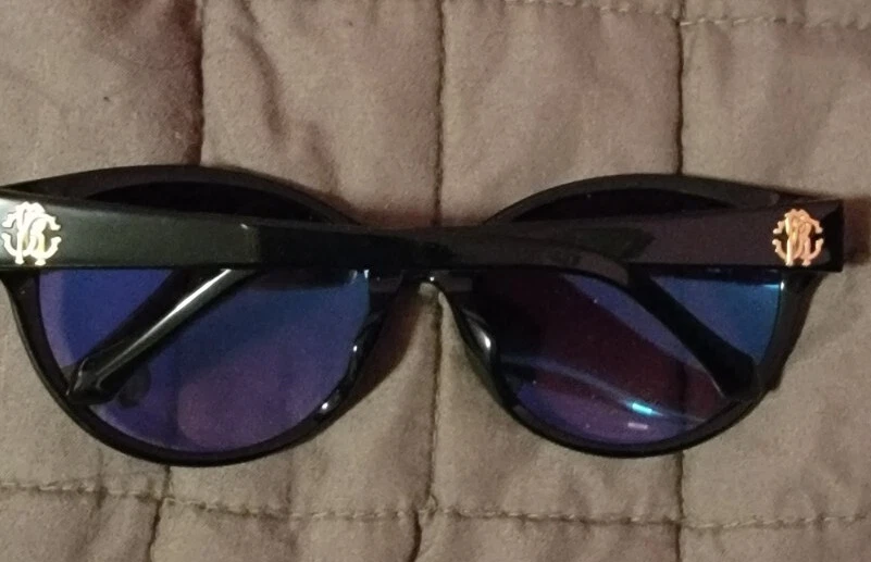 Roberto Cavalli Alrischa Black/Smoke Cat Eye Sunglasses Rc-824-T05B - Image 4 of 4