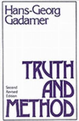 Truth and Method, Hans-Georg Gadamer, 9780826405852