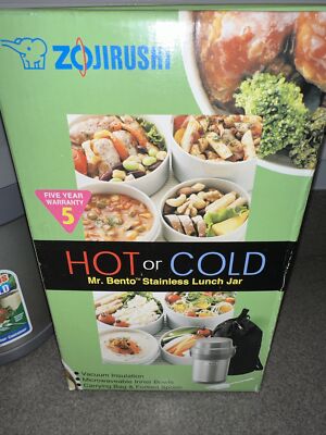 Zojirushi Bento Stainless Steel Lunch Jar Food Jar Containers