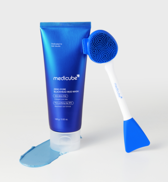 MEDICUBE Multi BlackHead Pore Brush+BlackHead mud pack 100g K