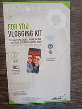 NEW DigiPower DP-VLR3 Live Streaming Light Kit LED Go Viral Vlogging DPVLR3