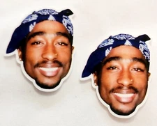 Famous Rappers (hard) Charms For Croc Style Shoes or similar items 2pc