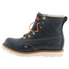 Thorogood Solo Good Work Leather Boots Black 16284 Used 82b93e04ade688f34bb0a678