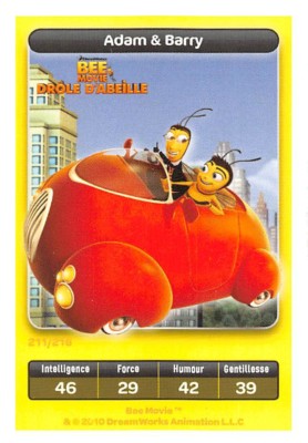 Dreamworks Crossroads Card - Funny Bee Movie - Adam & Barry No.211
