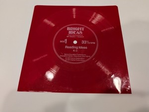 WEEKLY READER "Reading Ideas K-3" 7" Flexi-Disc (1973; strong VG+ disc)