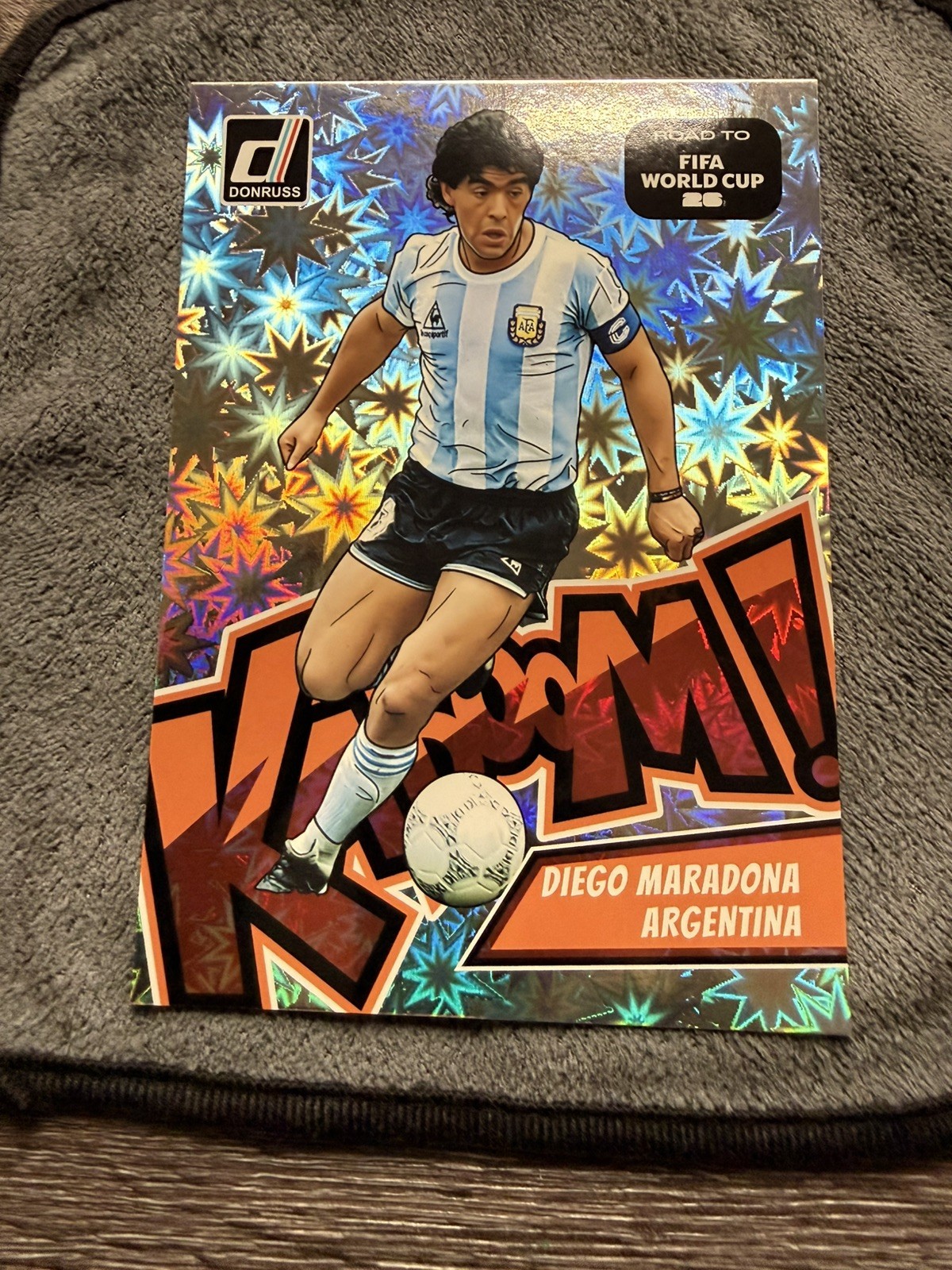 Panini 2025-26 Donruss jumbo Kaboom Diego Maradona Argentina #24 FIFA World Cup