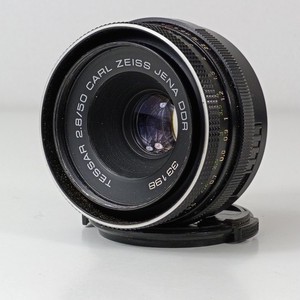 Carl Zeiss Jena Tessar 2.8/50, 50mm 1:2.8 Prime Lens M42 Mount Auto/Man Aperture