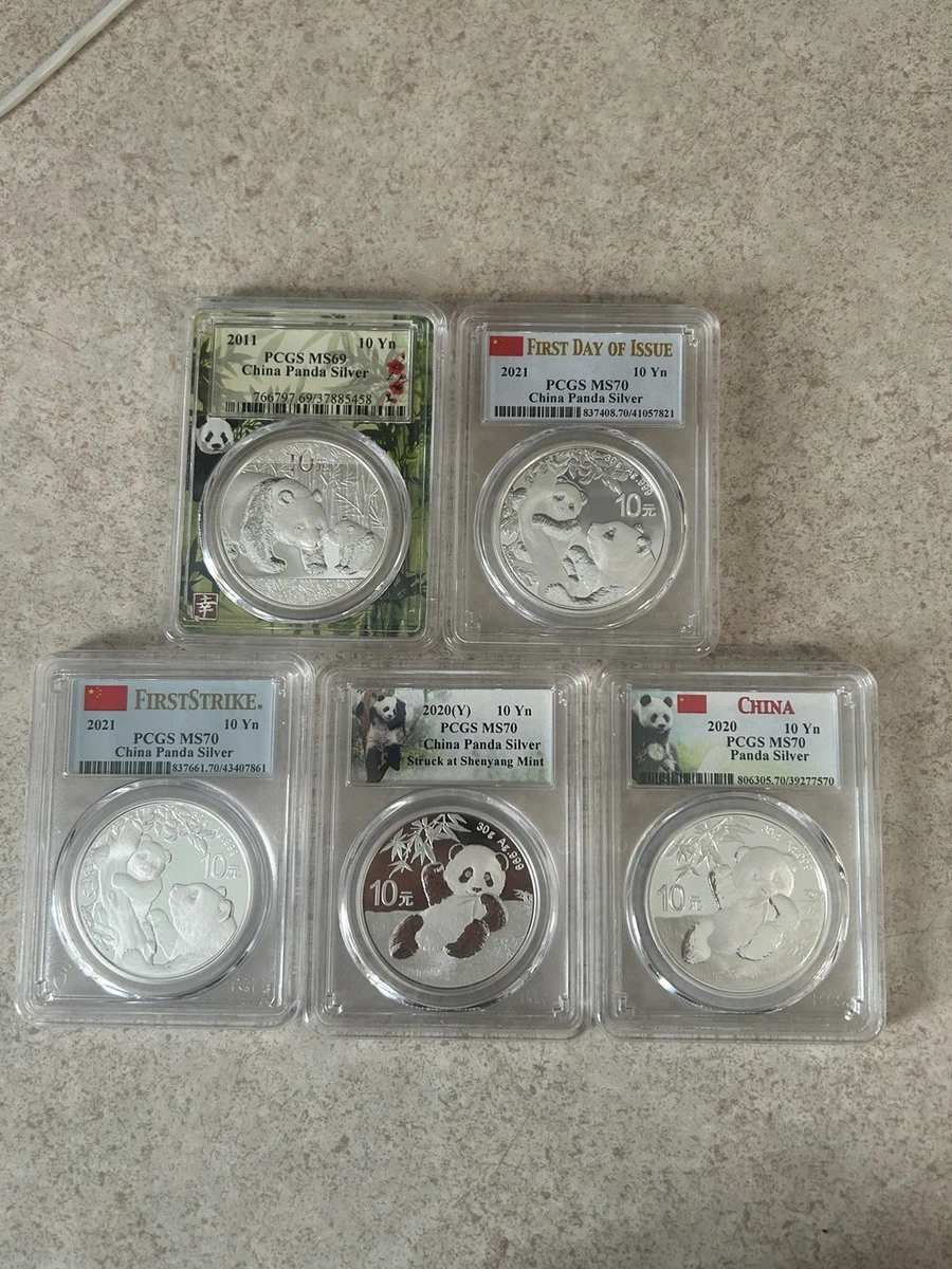 Chinese Panda MS 70 Graded 2019 Silver Bullion Coins for sale | eBay