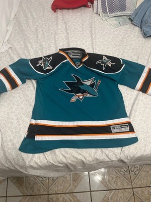 San Jose Sharks NHL Vintage Reebok Men s Jersey Size Medium