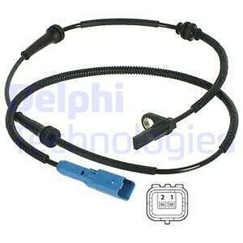 Delphi SS20133 Sensor, Raddrehzahlsensor FüR CitroËN, Peugeot-image