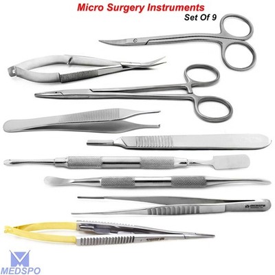 Nicro Periodontal Oral Surgery Kit Periosteal Set Dental Castroviejo Driver Kit