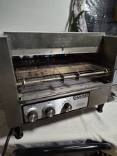 Star 214HC 14"W Multi-Purpose Radiant Conveyor Pizza Oven Electric