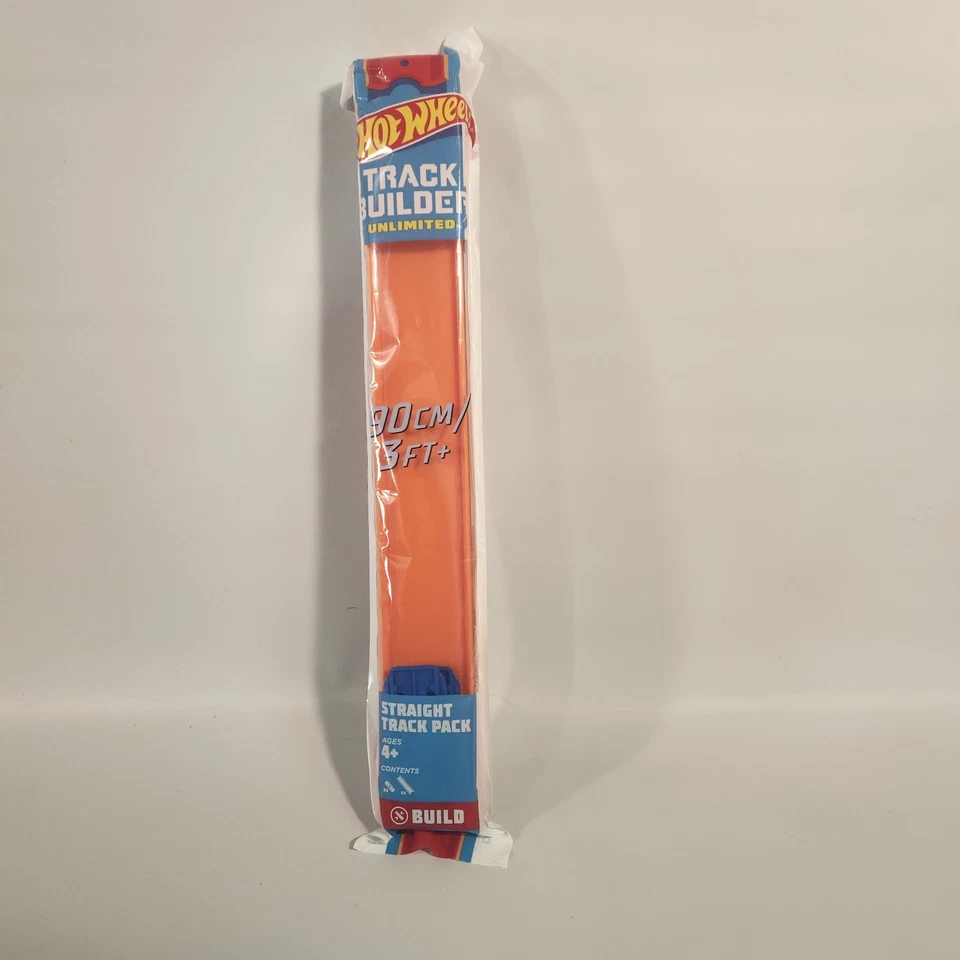 Hot Wheels Track Builder Lote Ilimitado de 3 90 cm/3 pies Amarillo, Naranja y Negro Nuevo Foto 3 de 4