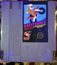 Excitebike - NES - CART ONLY w/Dust Sleeve Tested/Working- 5 Screw
