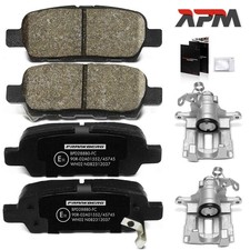 2x Bremssattel 4x Bremsbeläge Hinten Ø292mm für Nissan X-Trail T30 2001-2004