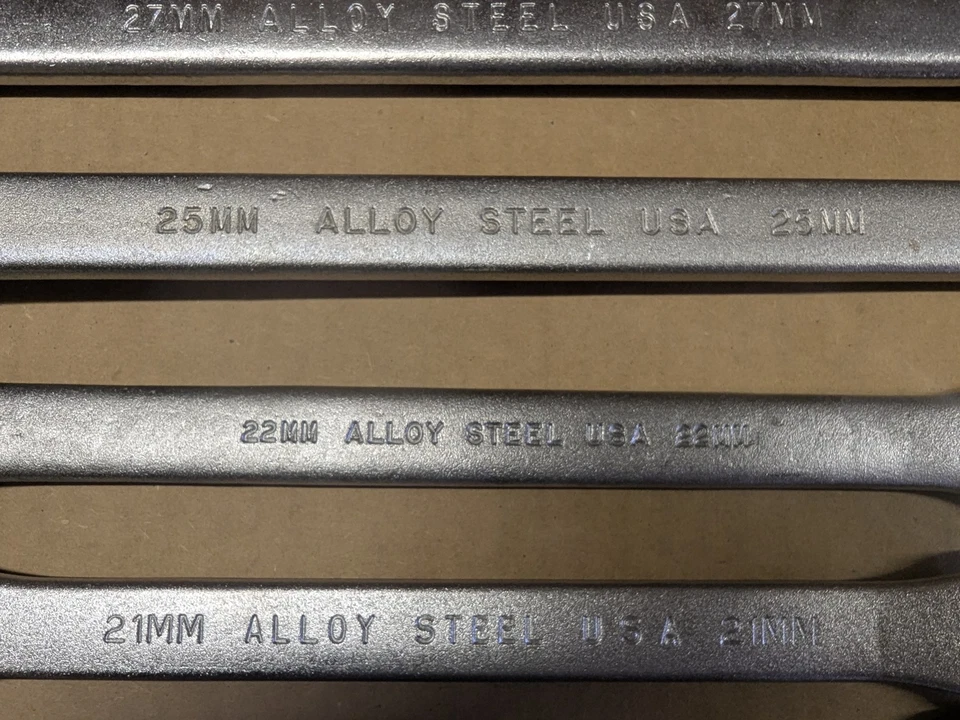 NEW BLACKHAWK USA 13Pc. METRIC Combination Wrench Set Alloy Steel 6 : 30MM F.Shi - Image 3 of 4