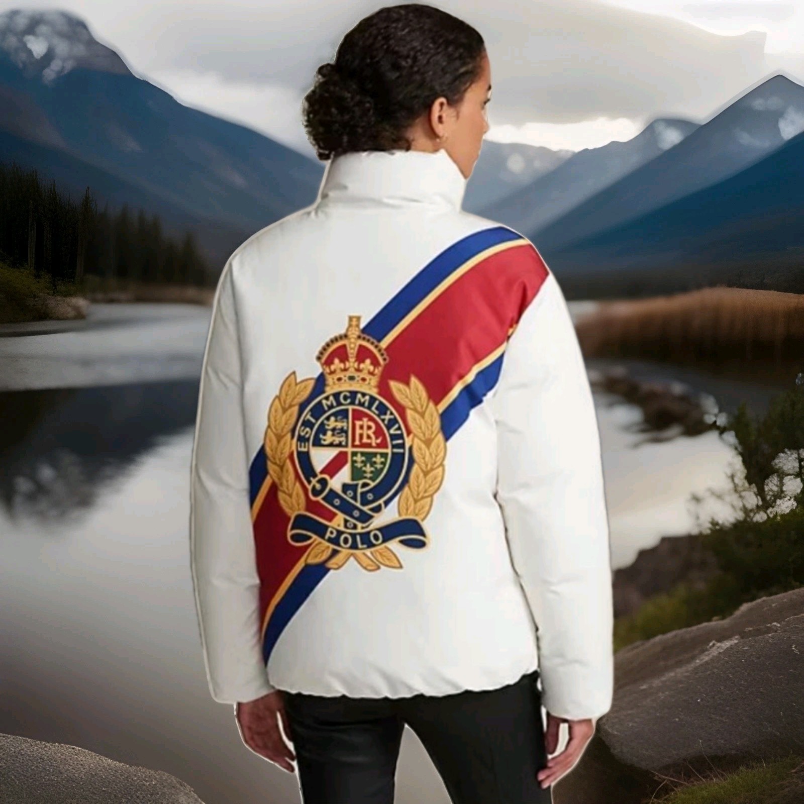 Rare Polo Ralph Lauren Jacket BNWT Hat & Sweater Set Excellent Condition Size M. image 8