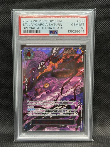 St. Jaygarcia Saturn (Parallel) graded PSA 10 for sale on eBay