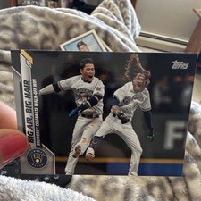 Topps 2019 Series 2 Big Air Big Hair #74 Milwaukee Brewers Checklist Card
