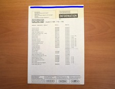 SOLINA C100 C112 C116 Original Service Manual Schematic Diamgram 0974