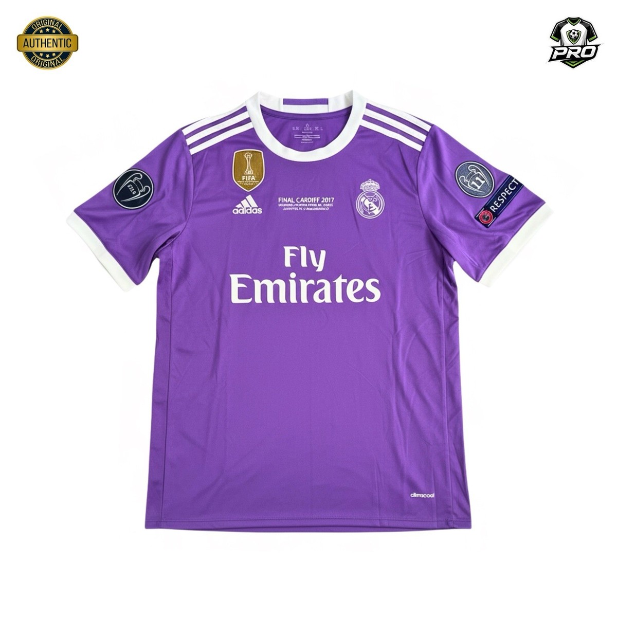 Real Madrid 2016/17 Away Jersey – Cristiano Ronaldo #7 – Purple