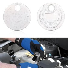 Silverline Spark Plug Gap Tool, Spark Plug Tool 0.5-2.55mm / 0.02-0.1", Nicking