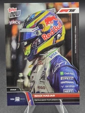 Isack Hadjar 2025 Topps Now Formula 1 #62 Point From Pitlane Start RC *In Hand*