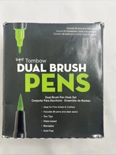 Tombow 56149 Dual Brush Pen Art Markers 96 Color Set Desk Stand Blendable Brush