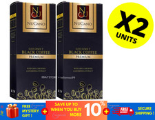 Nugano Caffè Nero Premium 100% Biologico Ganoderma (X 2)