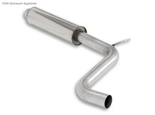  Edelstahl Vorschalldämpfer (für -Duplex-Anlage) Seat Ibiza 6F 1.0l TSI