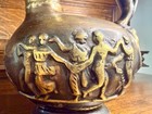 Rare Vienna Bronze Jug c.1870 Roman Revival Lion Handle Historicism Vase — photo 3