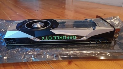 NVIDIA GeForce GTX 1080 Founders Edition 8GB GDDR5X Gaming Grafikkarte PCIe