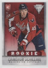 2013-14 Panini Titanium Rookie Retail Red 39/99 Cameron Schilling #158 1dz