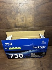 Brother Genuine TN730 Standard Yield Black Toner Cartridge NEW OPEN BOX 