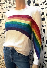 Marc Jacob s Rainbow Sweater With Lurex Metal...