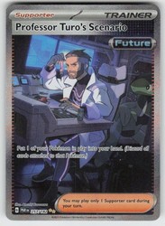 Professor Turo's Scenario 257/182 Paradox Rift Special Illustration Rare