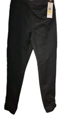 Image of Calvin Klein Performance Wick Black M Leggings LONG Compression Yoga Gym $79 New