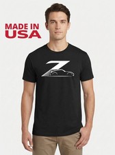 NEW 370z Custom White 7 Tee UNISEX PREMIUM T-Shirt Made in USA S-2XL
