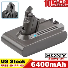 V6 21.6V 6.4Ah Battery For Dyson SV03 SV04 SV09 SV06 DC58 DC59 DC61 DC62 Animal