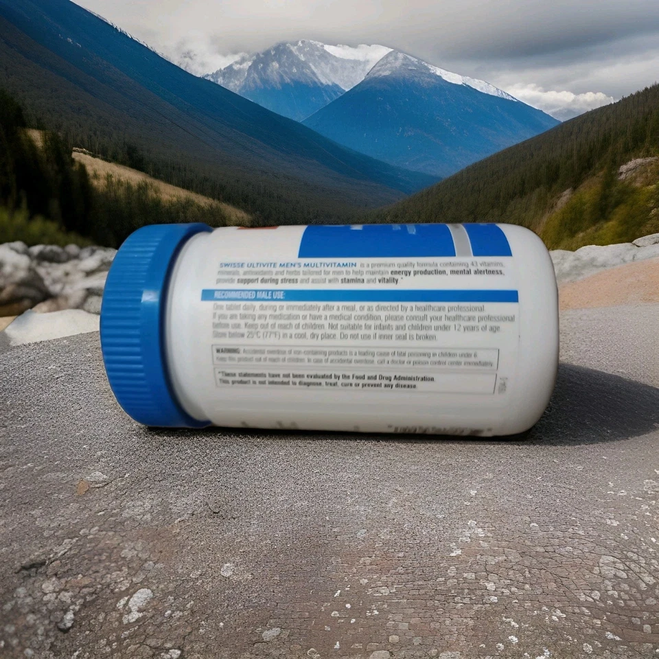 Multivitamínico Swisse Ultivite para hombre 120 comprimidos exp. 4/1/2026 Foto 4 de 4