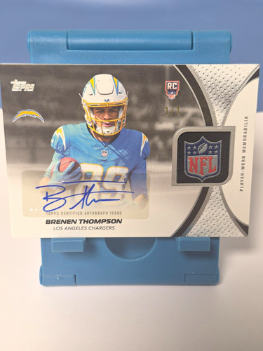 2026 Topps Flagship Football Brenen Thompson  NFL SHIELD RC Auto NFLRMA-BT 1/1