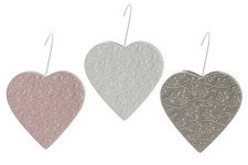 SET 3 PEZZI Umidificatore Termosifone Ceramica Calorifero Stufa FLOWER HEART