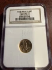 2002 G$5 1/10 oz Gold American Eagle - Tenth-Ounce - NGC MS 70